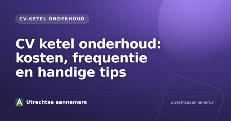 Monteur voert cv ketel onderhoud uit aan een moderne cv-ketel in een technische ruimte