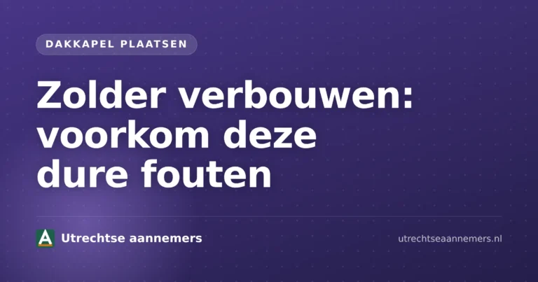 Zolder verbouwen met isolatie, daglicht en veilige elektra op een nette zolderruimte
