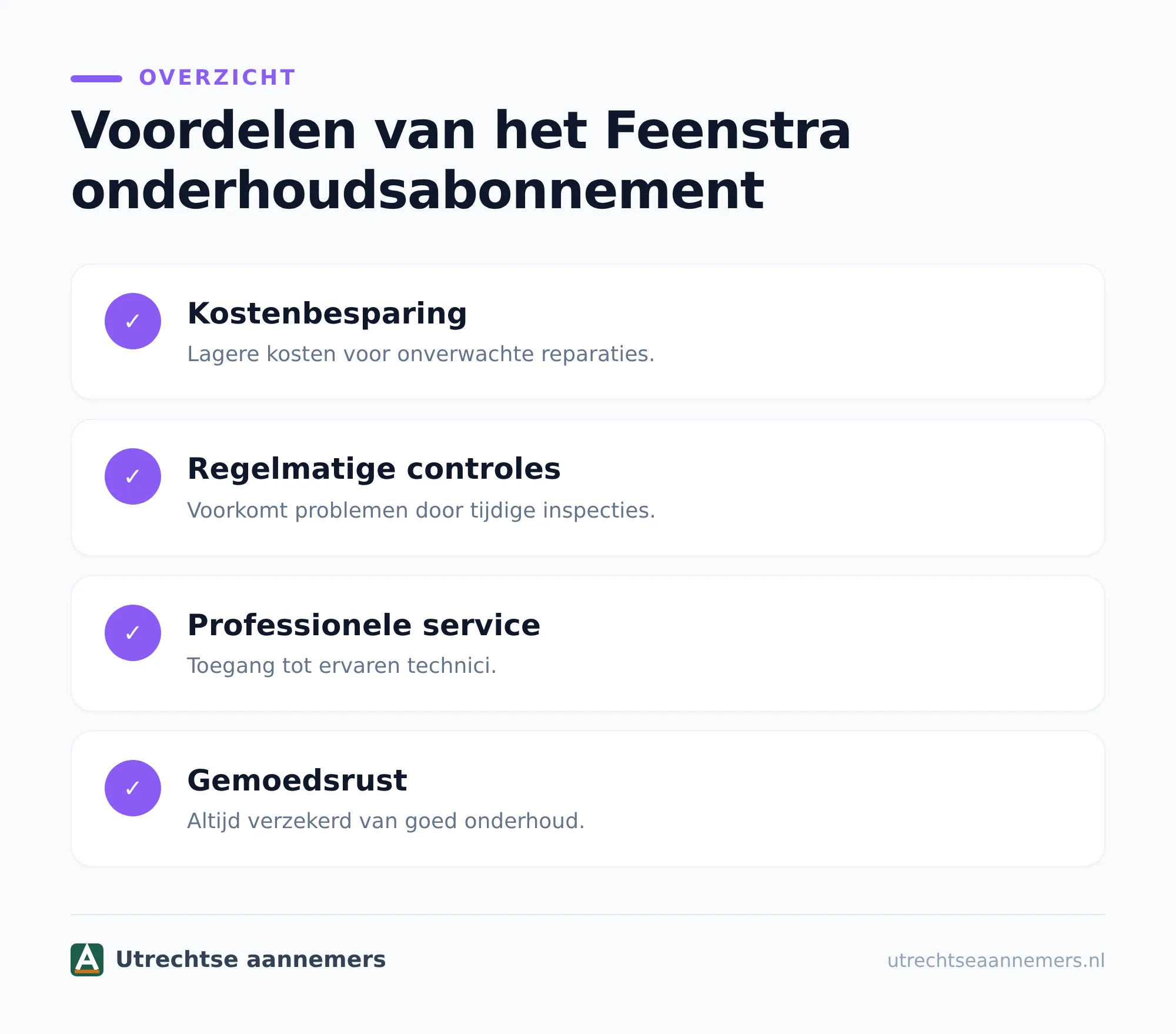 Wanneer kun je beter losse service kiezen?